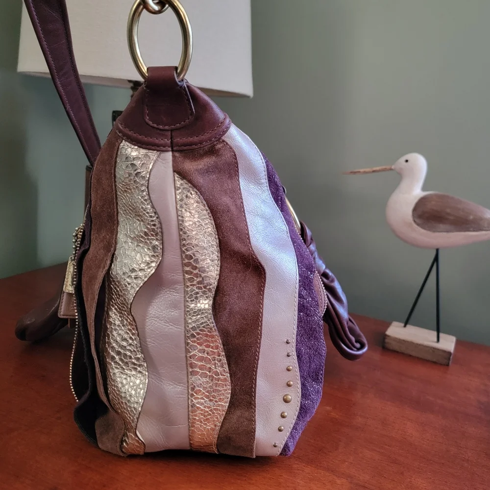 Coach 13866 Madison Large Sabrina Patchwork Leather Y2K Limited Edition NWT - Picture 4 of 16